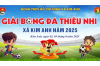 ⚽ GIẢI BÓNG ĐÁ THIẾU NHI XÃ KIM ANH NĂM 2025 SẼ CHÍNH THỨC KHAI MẠC VÀO SÁNG 02/8/2025! ????