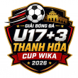 GIẢI BÓNG ĐÁ U17+3 THANH HÓA CUP WIKA 2026