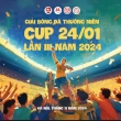 GIẢI BÓNG ĐÁ THƯỜNG NIÊN CUP 24/01 LẦN III NĂM 2024