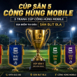 Giải bóng đá sân 5 tranh cúp Công Hùng Mobile