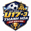 GIẢI BÓNG ĐÁ U17+3 THANH HÓA CUP WIKA 2026