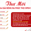 PHÚC THỌ OPEN S2 - NĂM 2025