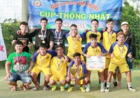 GIẢI BÓNG ĐÁ 5 NGƯỜI CÚP THỐNG NHẤT (TIỀN GIANG) 2019: Thắng Relax FC (Vĩnh Long) 6-2, Cái Bè FC giành chức vô địch