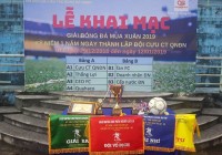 Tưng bừng Lễ khai mạc Giải bóng đá Mùa Xuân 2019 do Chi hội cựu cầu thủ bóng đá Quảng Nam - Đà Nẵng tổ chức nhân dịp kỷ niệm 1 năm thành lập Chi hội.