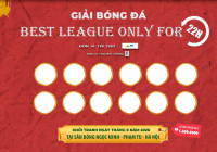 [HOT] CƠN BÃO BEST LEAGUE ONLY FOR 22H00 LẦN THỨ 6 ĐÃ ĐẾN !!!