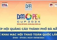 Hiệp hội Quảng Cáo TP Đà Nẵng tổ chức khai mạc Hội thao Toàn Quốc lần thứ I - DAA OPEN CUP 2024