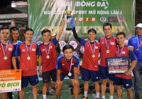Thiên Kim Phúc Tân vô địch Giải bóng đá Ngọc Vàng Sport - KV Luxury Cup 2018