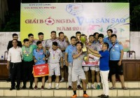 Thắng kịch tính trong loạt sút luân lưu cân não với tỷ số 6 - 5 Thạch Phan FC vô địch giải bóng đá Vua sân Sao 2018 (TP Đà Nẵng)