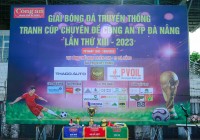 Tưng bừng khai mạc Giải bóng đá truyền thống tranh Cúp chuyên đề Công an TP Đà Nẵng lần thứ XIII – năm 2023