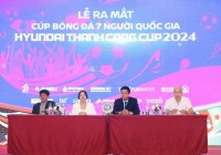 Ra mắt Cúp bóng đá 7 người Quốc gia Hyundai Thành Công Cup 2024