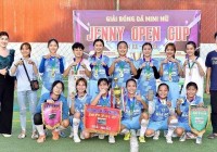 Giải bóng đá Mini nữ JENNY Open Cup lần thứ 2 - 2021 | Đại Sơn FC Cần Thơ “thu gom” giải thưởng