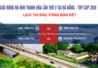 Hai trận bán kết  -  Tái hiện lại các trận vòng bảng | Giải bóng đá Hội đồng hương Thanh Hóa lần 5 năm 2018 tại Đà Nẵng.
