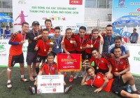 Đánh bại For You FC với tỷ số 4 – 2, Ngô Hoàng Pháp giành chức Vô địch Giải bóng các Doanh nghiệp thành phố Đà Nẵng mở rộng năm 2018.
