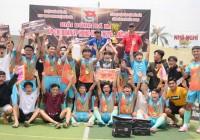 Tấn Phong FC đoạt chức vô địch giải bóng đá 5 người U18 các CLB Đức Hòa (Long An)