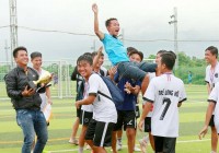 Thắng Lộc Tài FC 1-0 vào phút cuối, Long Hồ giành cúp vô địch Giải bóng đá U15 Vĩnh long Cúp Justin 2019