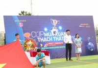 Khai mạc Giải bóng đá sân Thúy Lai – Cúp Mùa Xuân Thạch Thất 2019