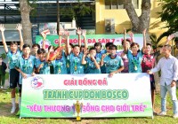 Giải bóng đá U15- Don Bosco Cup Vĩnh Long 2022: NTH Futsal Hoàng Hảo (Long Hồ) đoạt chức vô địch