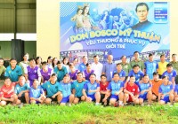 Trường TCKT Don Bosco Mỹ Thuận- Vĩnh Long tổ chức Giao lưu bóng đá: Đội Phòng PA02 (Công an tỉnh Vĩnh Long) đạt giải nhất