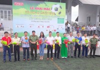 Tưng bừng lễ khai mạc Giải bóng đá truyền thống Báo Công an Thành phố Đà Nẵng lần 9 năm 2018.