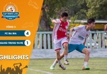 Highlights: FC BA BIA - vs -  QUANG TRUNG 94-98 |  Vòng 3 - CUP MẠNH LINH 2020.