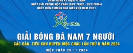 Giải Bóng Đá Nam Các Bản, Tiểu Khu Huyện Mộc Châu Lần 2 năm 2024