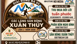  GIẢI BÓNG ĐÁ S5 CÁC LÀNG TRANH CÚP SÂN BÓNG XUÂN THỦY LẦN I 