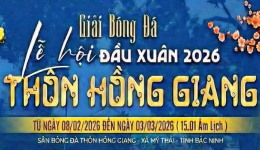 Lễ hội đầu xuân 2026 Thôn Hồng Giang