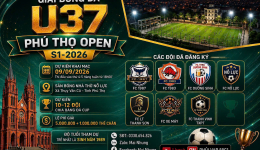 GIẢI BÓNG ĐÁ U37 PHÚ THỌ LEAGUE S1-2026 TRANH CUP NHÀ THỜ NỖ LỰC