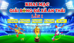 Giải Bóng đá phong trào xã An Thái, An Lão, Hải Phòng năm 2023