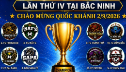 GIẢI BÓNG ĐÁ CỘNG ĐỒNG MÔNG XA QUÊ LẦN THỨ IV TẠI BẮC NINH CHÀO MỪNG QUỐC KHÁNH 2/9/2026. 