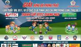 GIẢI BÓNG ĐÁ U9 TỈNH LÀO CAI MỞ RỘNG - NĂM 2026