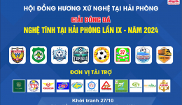 GIẢI BÓNG ĐÁ NGHỆ TĨNH TẠI HẢI PHÒNG LẦN IX - 2024