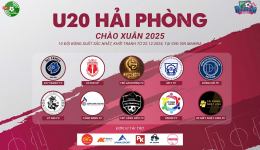 GIẢI BÓNG ĐÁ U20 HẢI PHÒNG - CHÀO XUÂN 2025