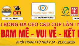 GIẢI BÓNG ĐÁ CEO C&D CUP LẦN I NĂM 2025