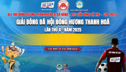 GIẢI BÓNG ĐÁ HỘI ĐỒNG HƯƠNG THANH HÓA TẠI ĐÀ NẴNG - THF CUP LẦN THỨ 10 NĂM 2025