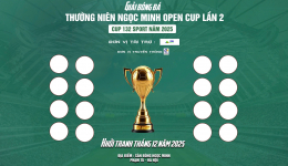 Giải bóng đá thường niên Ngọc Minh Open lần 2 - Cup 132 Sport năm 2025