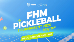 FHM Pickleball Tournament 2026 - ĐÔI NAM NỮ