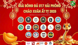 GIẢI BÓNG ĐÁ U17 HẢI PHÒNG - CHÀO XUÂN ẤT TỴ 2025