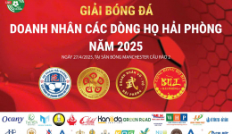 GIẢI BÓNG ĐÁ DOANH NHÂN CÁC DÒNG HỌ HẢI PHÒNG NĂM 2025
