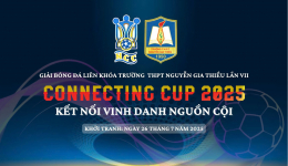 GIẢI BÓNG ĐÁ LIÊN KHÓA  TRƯỜNG THPT NGUYỄN GIA THIỀU LẦN VII- NĂM 2025