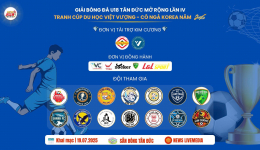 GIẢI BÓNG ĐÁ U18 TÂN ĐỨC MỞ RỘNG LẦN IV TRANH CÚP DU HỌC VIỆT VƯỢNG - CÔ NGÀ KOREA NĂM 2025