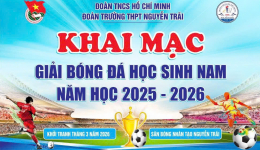 Giải bóng đá học sinh nam năm học 2025 - 2026