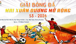 GBĐ GIAO HỮU SÂN MAI XUÂN DƯƠNG SEASON 3 NĂM 2026