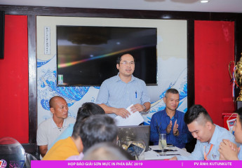 Lễ ra mắt và bốc thăm chia bảng Giải bóng đá Sơn Mực In phía Bắc lần thứ 10 năm 2019