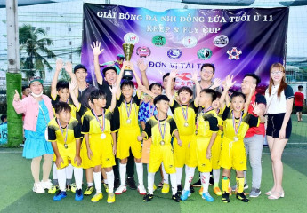 GIẢI BÓNG ĐÁ U11 ĐBSCL LẦN THỨ III- KEEP&FLY CUP 2020: Thất bại 4-3 trước The Win FC (Cà Mau), Toàn Anh FC (TP Vĩnh Long) nhận HCB