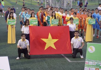 Tưng bừng khai mạc giải bóng đá O35 Nghệ Tĩnh 2023 tại Đà Nẵng