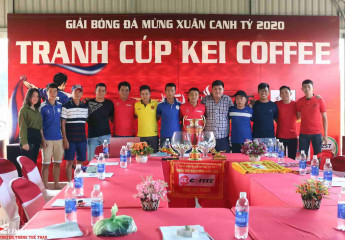 Sôi động Giải League sân 7 đầu tiên tại Đồng Tháp | Giải bóng đá mừng xuân Canh Tý 2020 - Tranh Cup Kei Coffee
