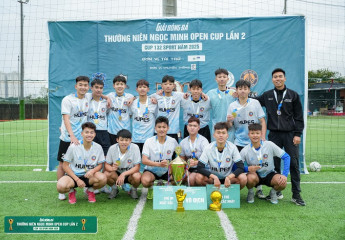 Giới thiệu giải bóng đá Ngọc Minh Open lần 3 - Thương hiệu giải đấu dành riêng cho các đội bóng học sinh/sinh viên và văn phòng đã được khẳng định