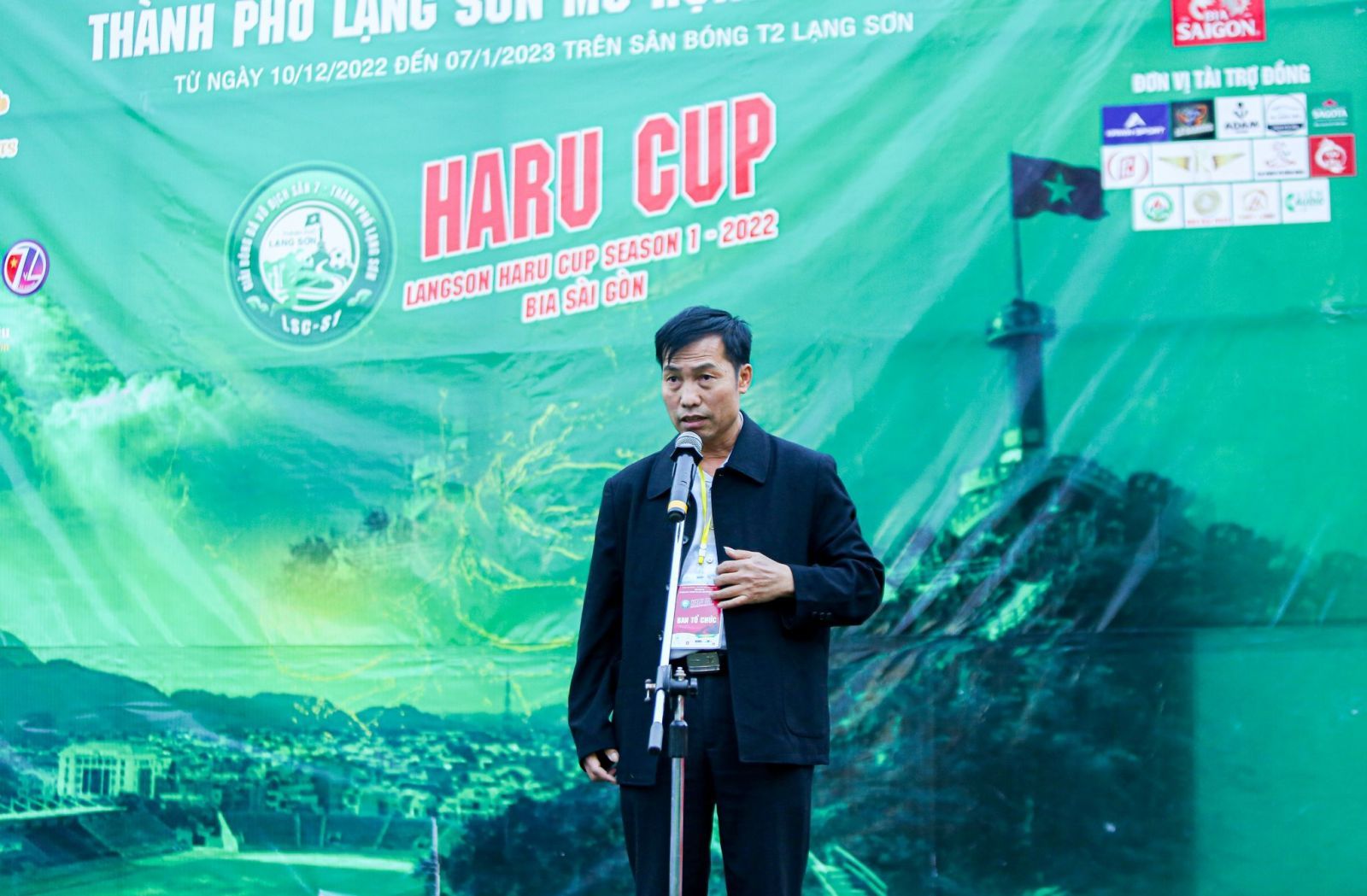 Ông Lý Thống Nhất – Phó giám đốc trung tâm văn hóa – thể thao Thành Phố Lạng Sơn – Trưởng Ban tổ chức giải