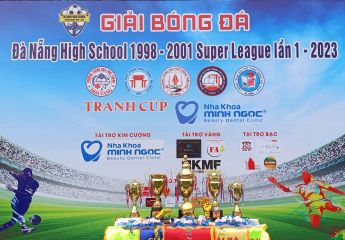 Khai mạc Giải bóng đá Đà Nẵng High School 1998-2001 Super League lần I năm 2023